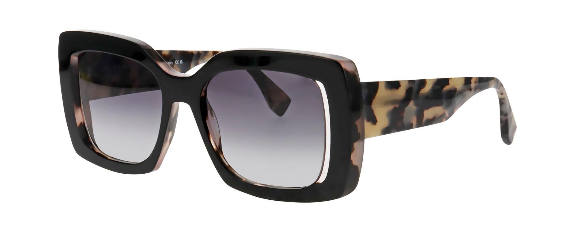 Face A Face Ashoka Leopar Kelebek Kadın Güneş Gözlüğü