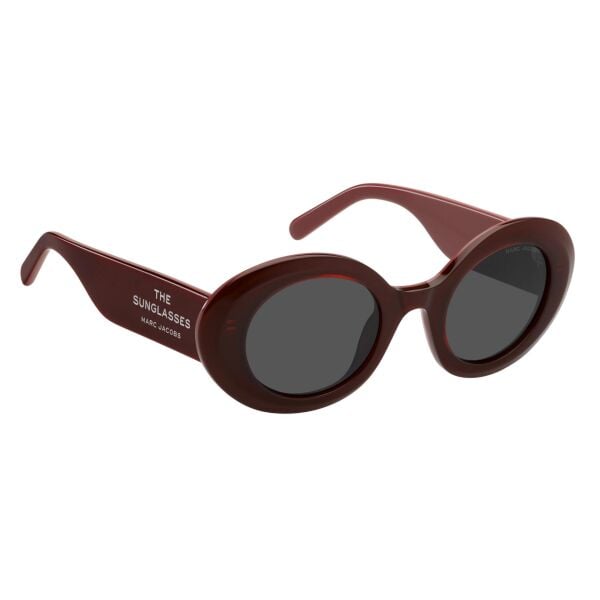 Marc Jacobs 799/s Bordo Yuvarlak Kadın Güneş Gözlüğü