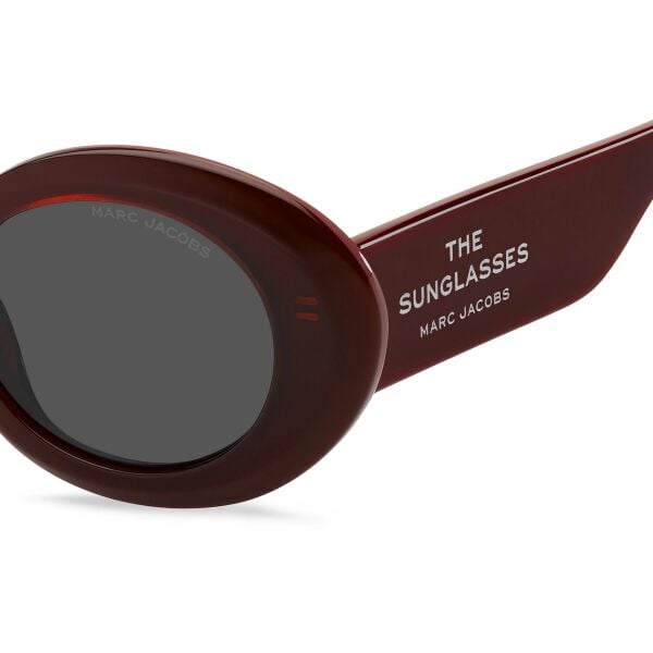 Marc Jacobs 799/s Bordo Yuvarlak Kadın Güneş Gözlüğü