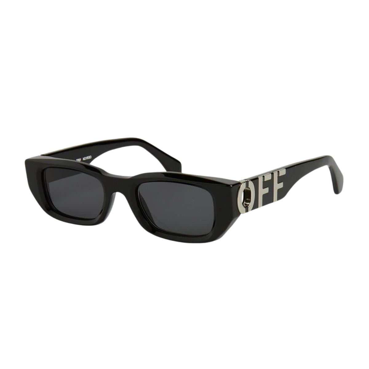 Off White Oeri124 Siyah Oval Kadın Güneş Gözlüğü