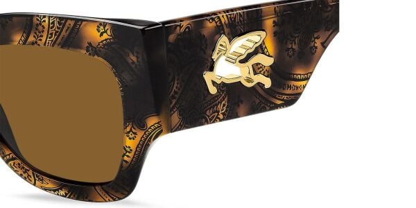 Etro 0076/S Oval Leopar Kadın Güneş Gözlüğü