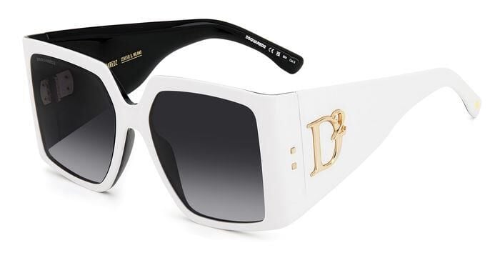 Dsquared2 D2 0096/S Kare Beyaz Kadın Güneş Gözlüğü