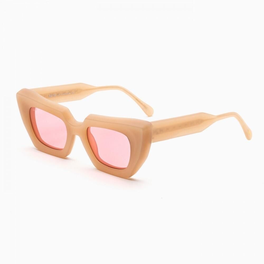 Bust Out Rachel Bej Cat Eye Kadın Güneş Gözlüğü