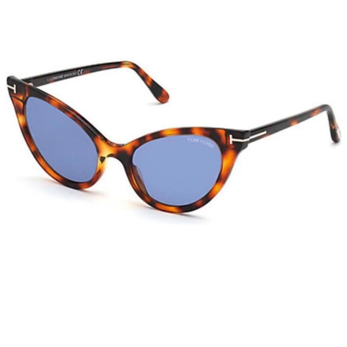 Tom Ford TF820 55V Cat Eye Havana Kadın Güneş Gözlüğü