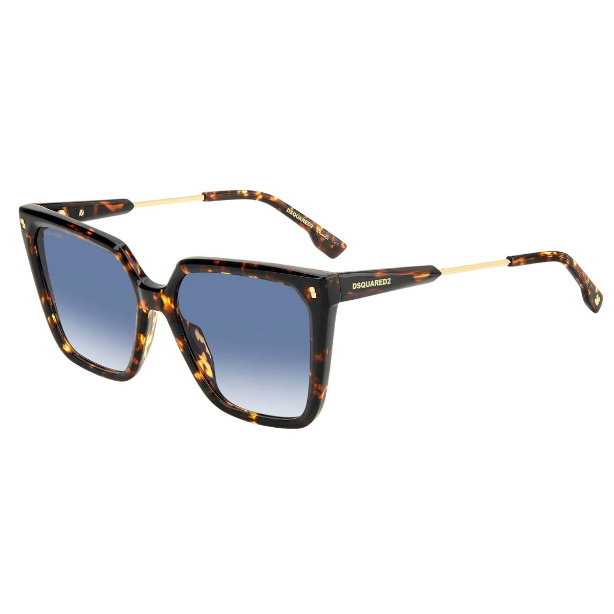 Dsquared2 D2 0135/S Leopar Kelebek Kadın Güneş Gözlüğü