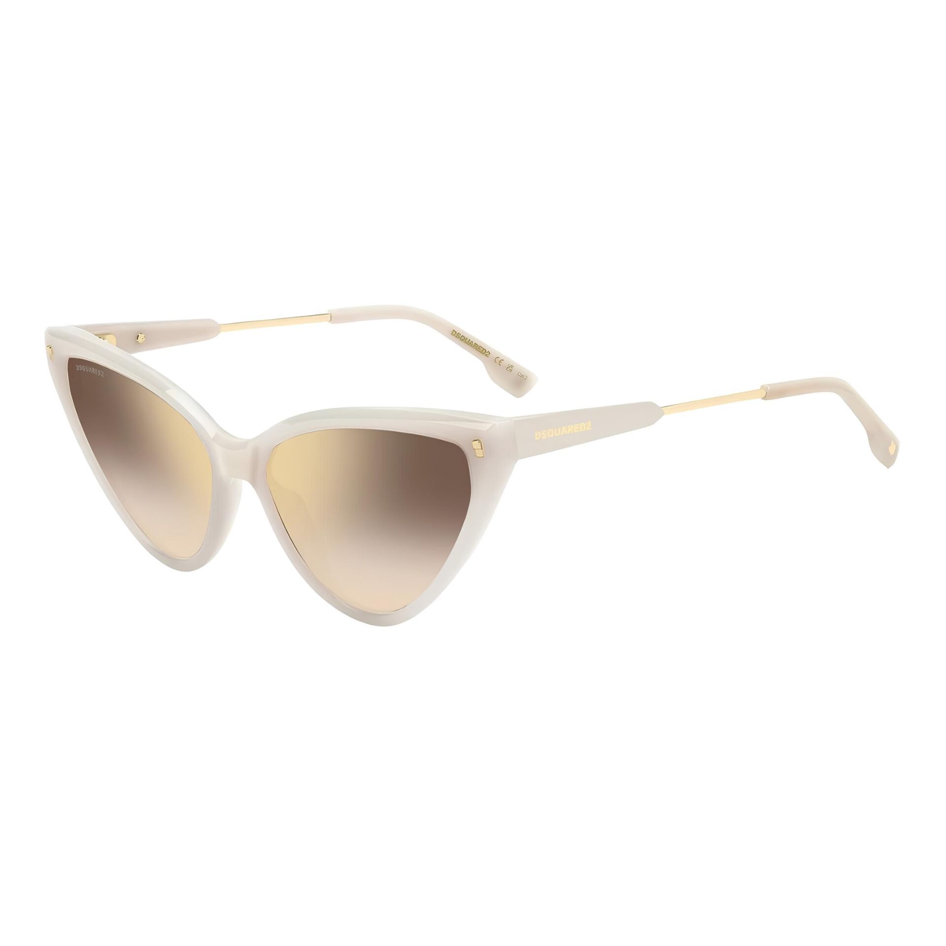 Dsquared2 D2 0134/S Cat Eye Krem Kadın Güneş Gözlüğü