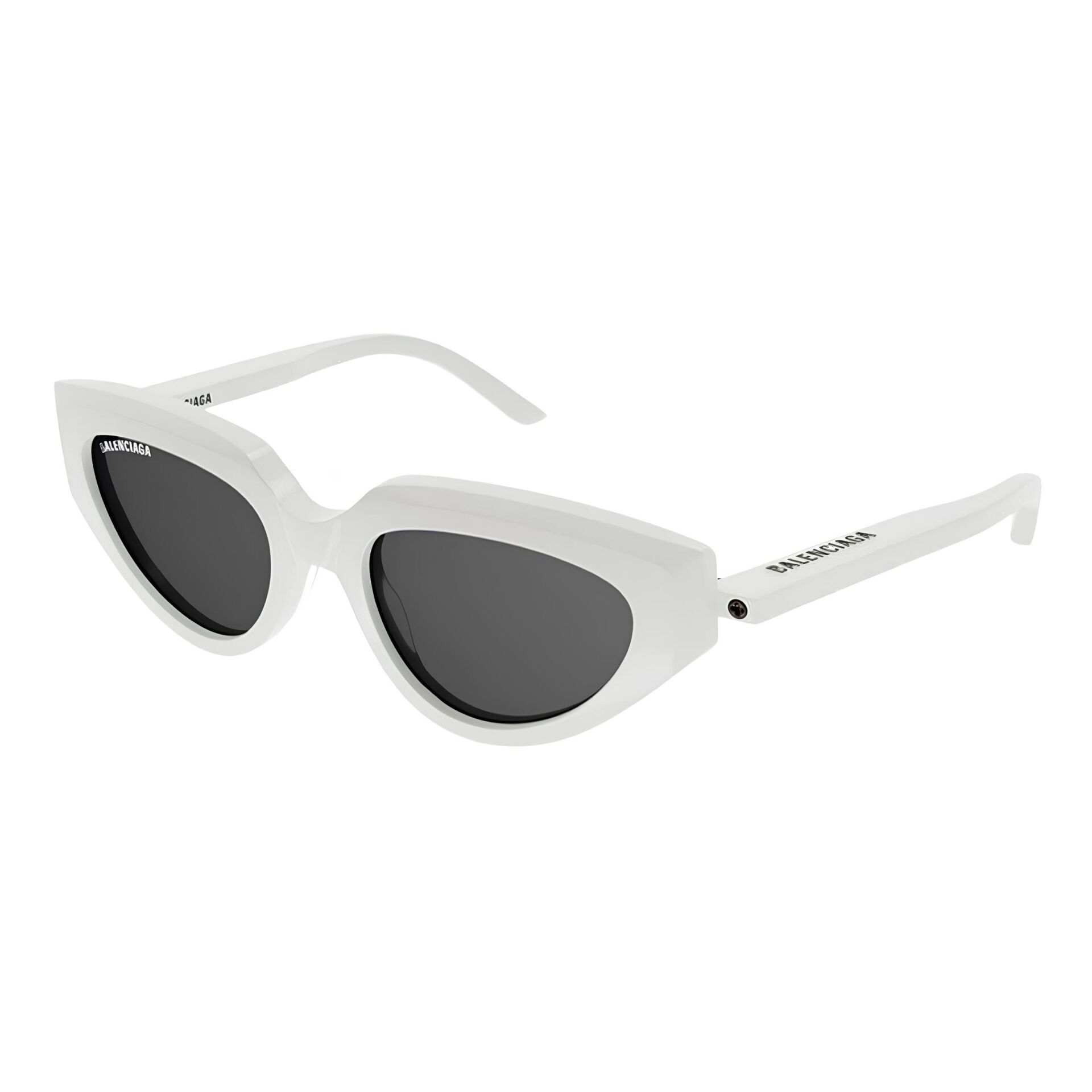 Balenciaga Bb0159S Cat Eye Beyaz Kadın Güneş Gözlüğü