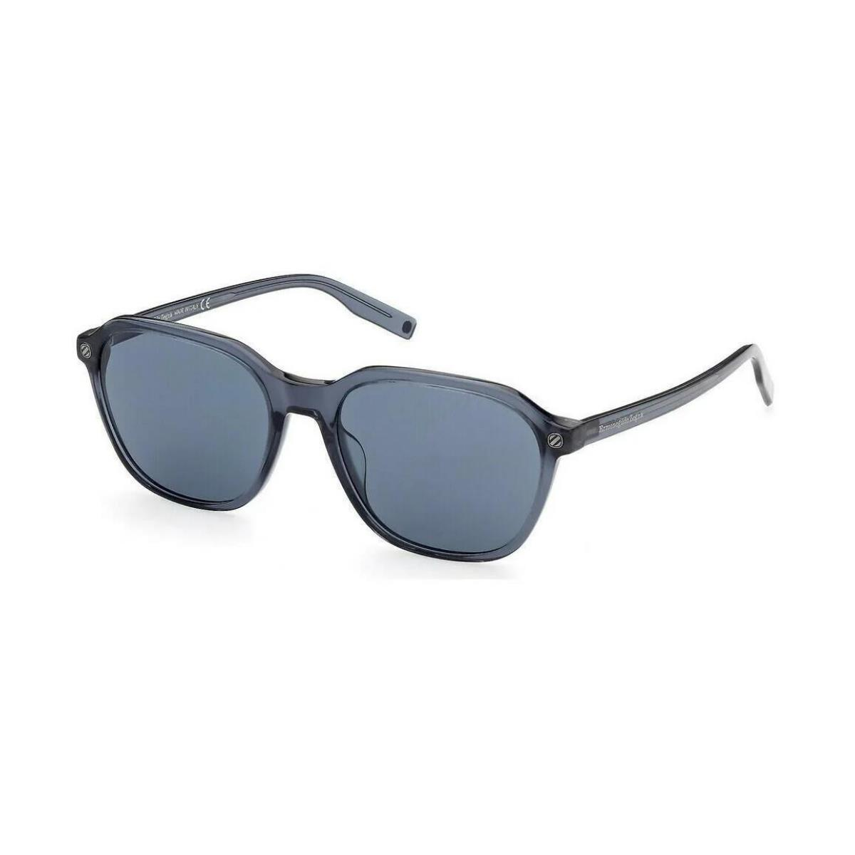 Ermenegildo Zegna Ez 0194 Şeffaf Oval Erkek Güneş Gözlüğü