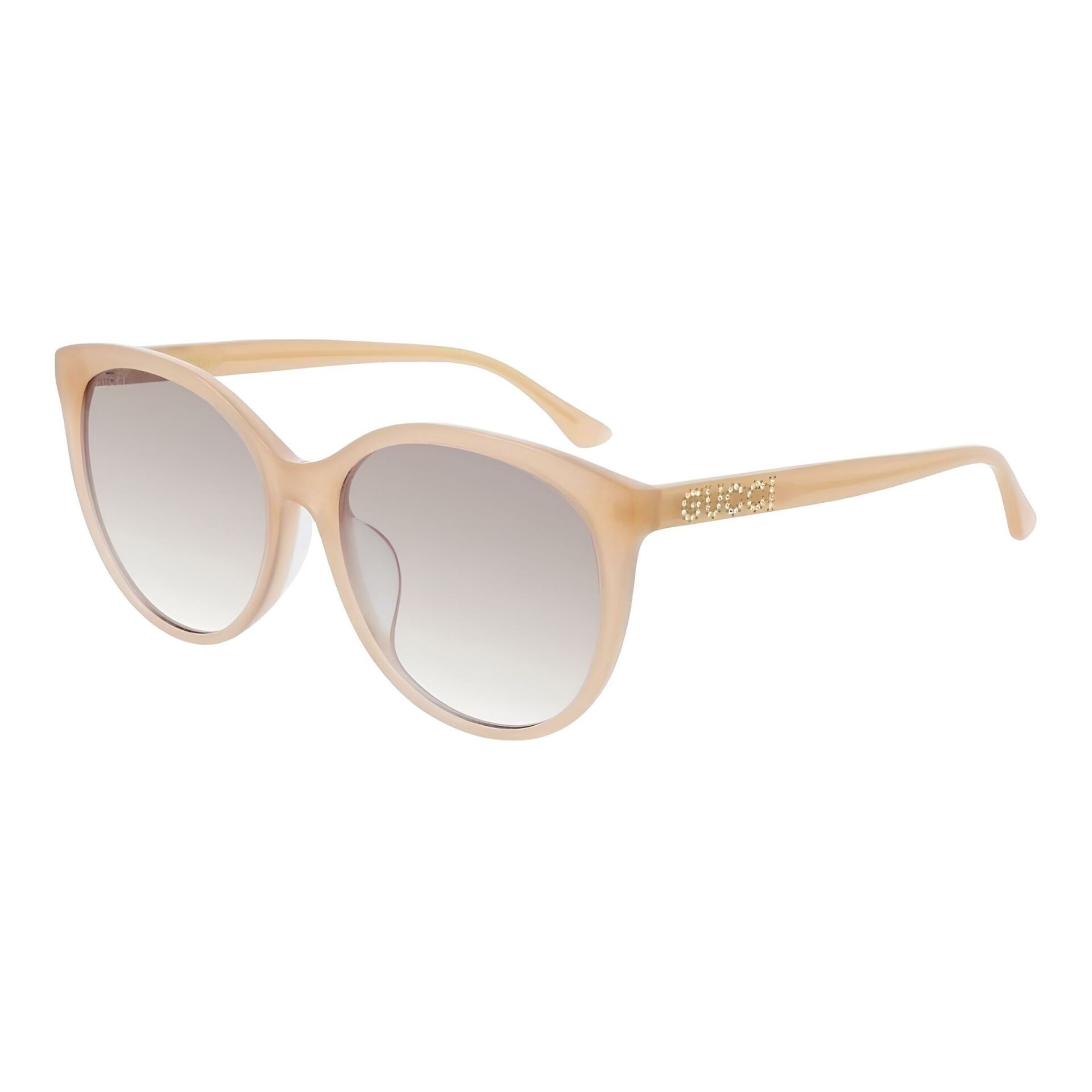 Gucci Gg0729Sa Asetat Bej Oval Kadın Güneş Gözlüğü