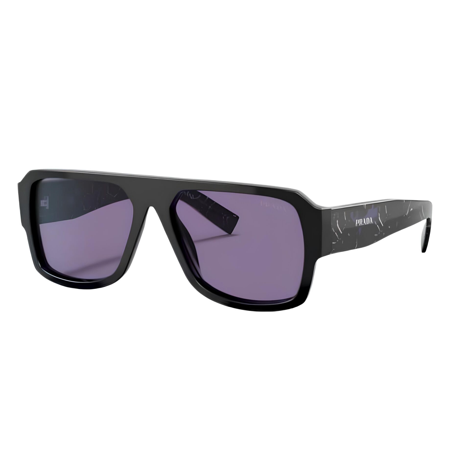 Prada 0Pr 22YS Kare Siyah Unisex Güneş Gözlüğü