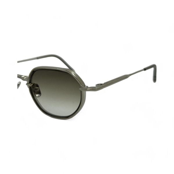 Eque.M Ridgie Scent Siyah Oval Titanyum Unisex Güneş Gözlüğü