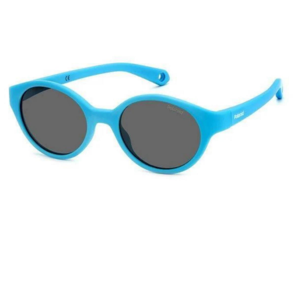 Polaroid Kids Pld K007/S Yuvarlak Mavi Çocuk Güneş Gözlüğü