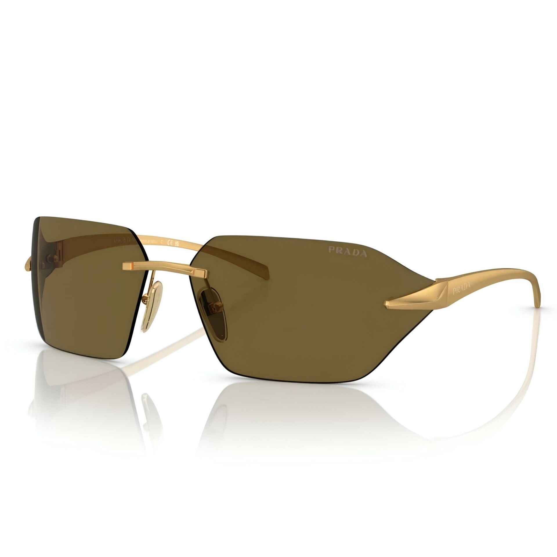 Prada 0Pr A55S Metal Gold Kadın Güneş Gözlüğü