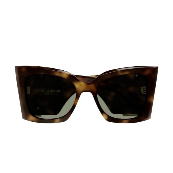 Saint Laurent SL M119 002 Kelebek Leopar Kadın Güneş Gözlüğü