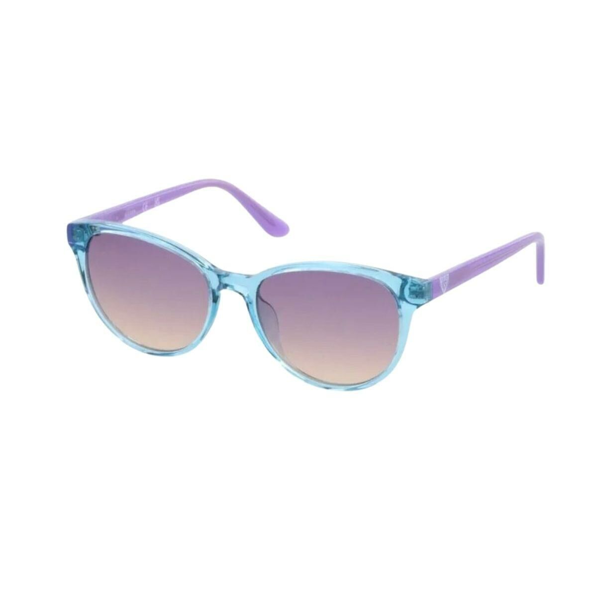 Guess Gu00126 Oval Şeffaf Mavi Kadın Güneş Gözlüğü