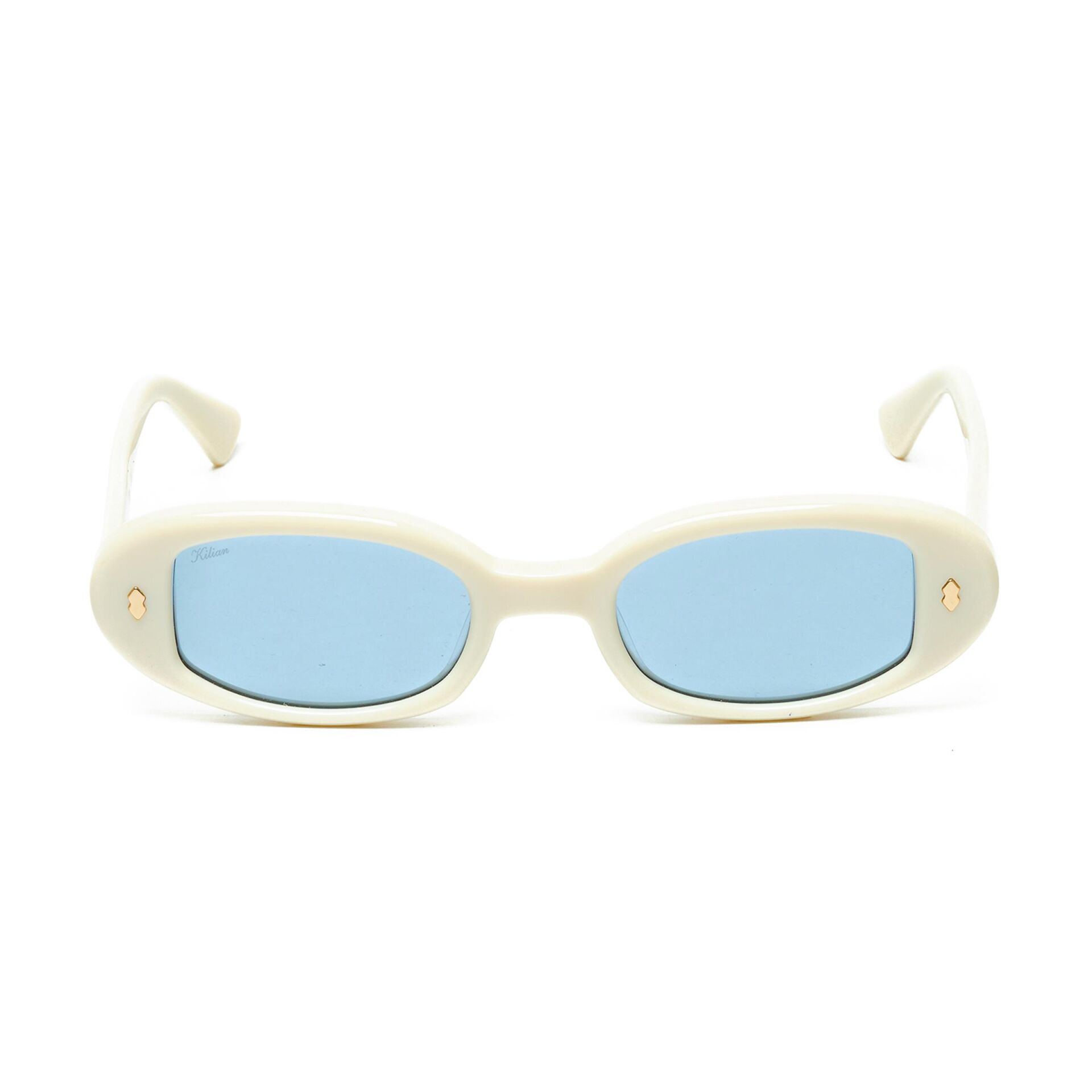 Kilian Sole Oval Beyaz Unisex Güneş Gözlüğü