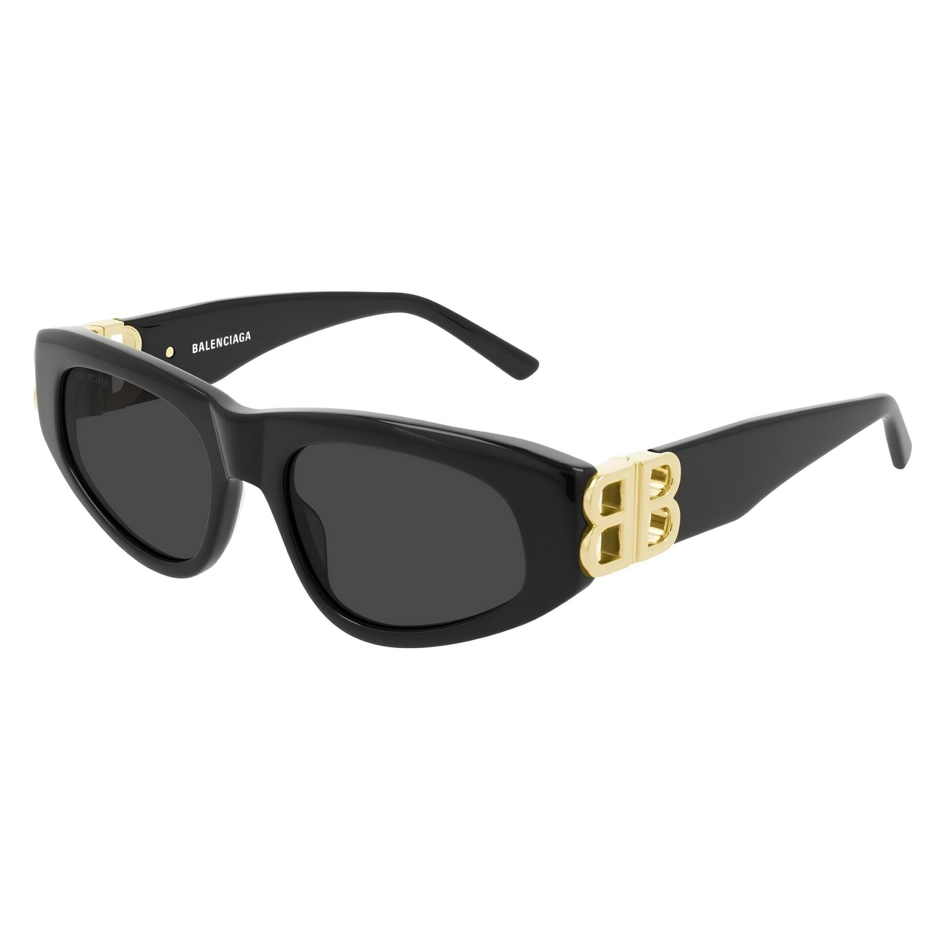 Balenciaga Bb0095S 001 Siyah Gold Kadın Güneş Gözlüğü