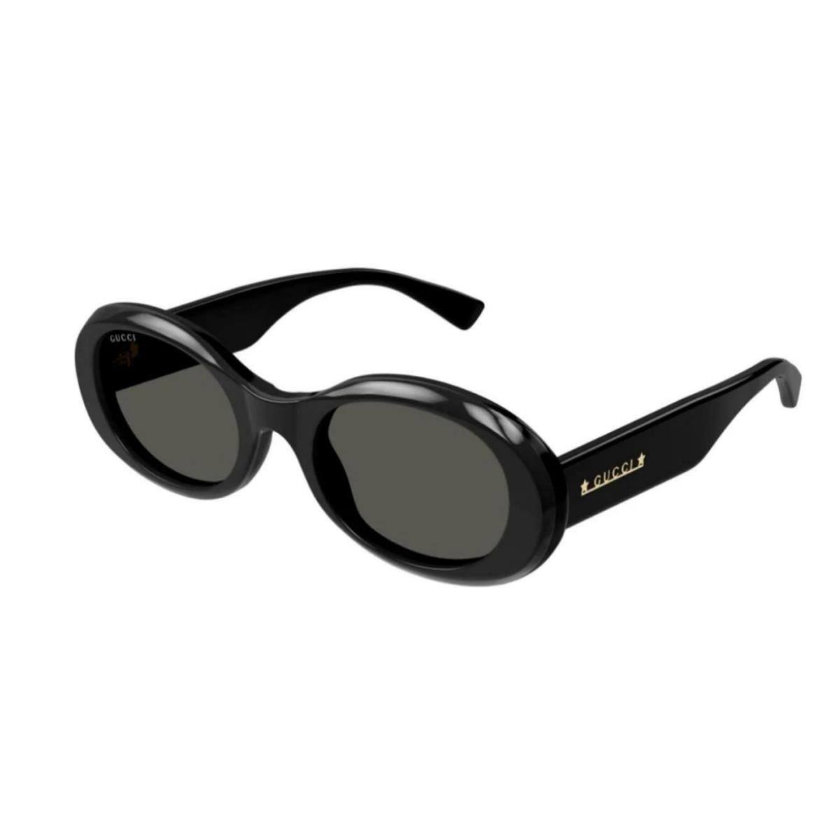 Gucci Gg 1587S Oval Siyah Kadın Güneş Gözlüğü