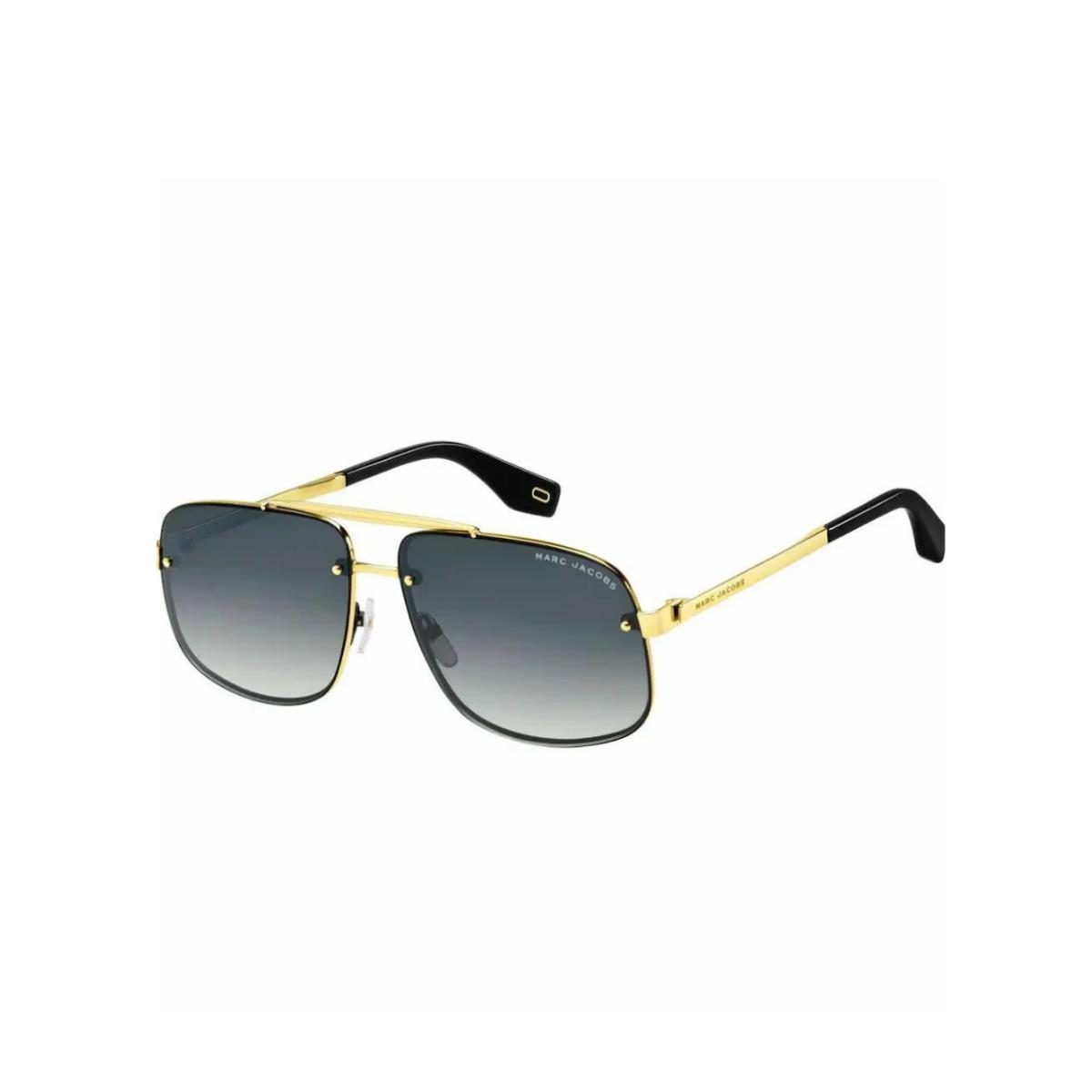 Marc Jacobs 318/S Gold Siyah Kare Unisex Güneş Gözlüğü
