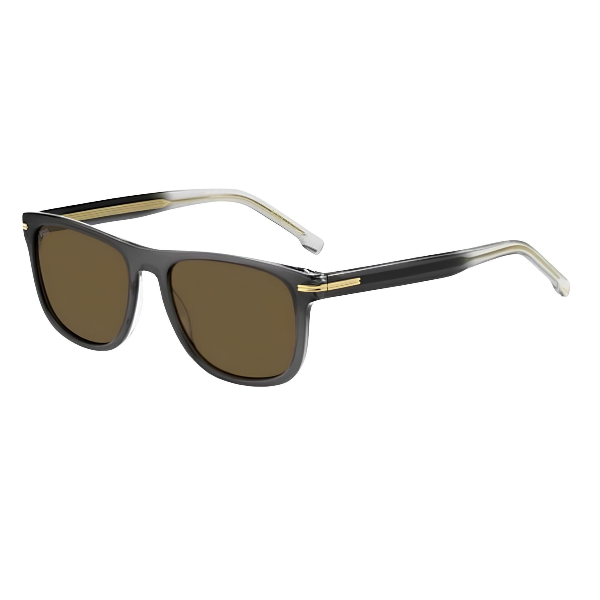 Hugo Boss 1626/S Gri Oval Erkek Güneş Gözlüğü