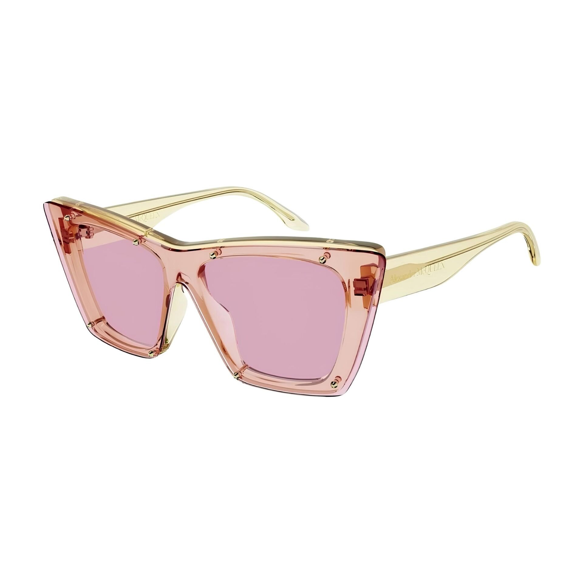 Alexander Mcqueen Am0361s Şeffaf Cat Eye Kadın Güneş Gözlüğü