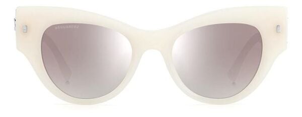 Dsquared2 D2 0062/S Cat Eye Beyaz Kadın Güneş Gözlüğü