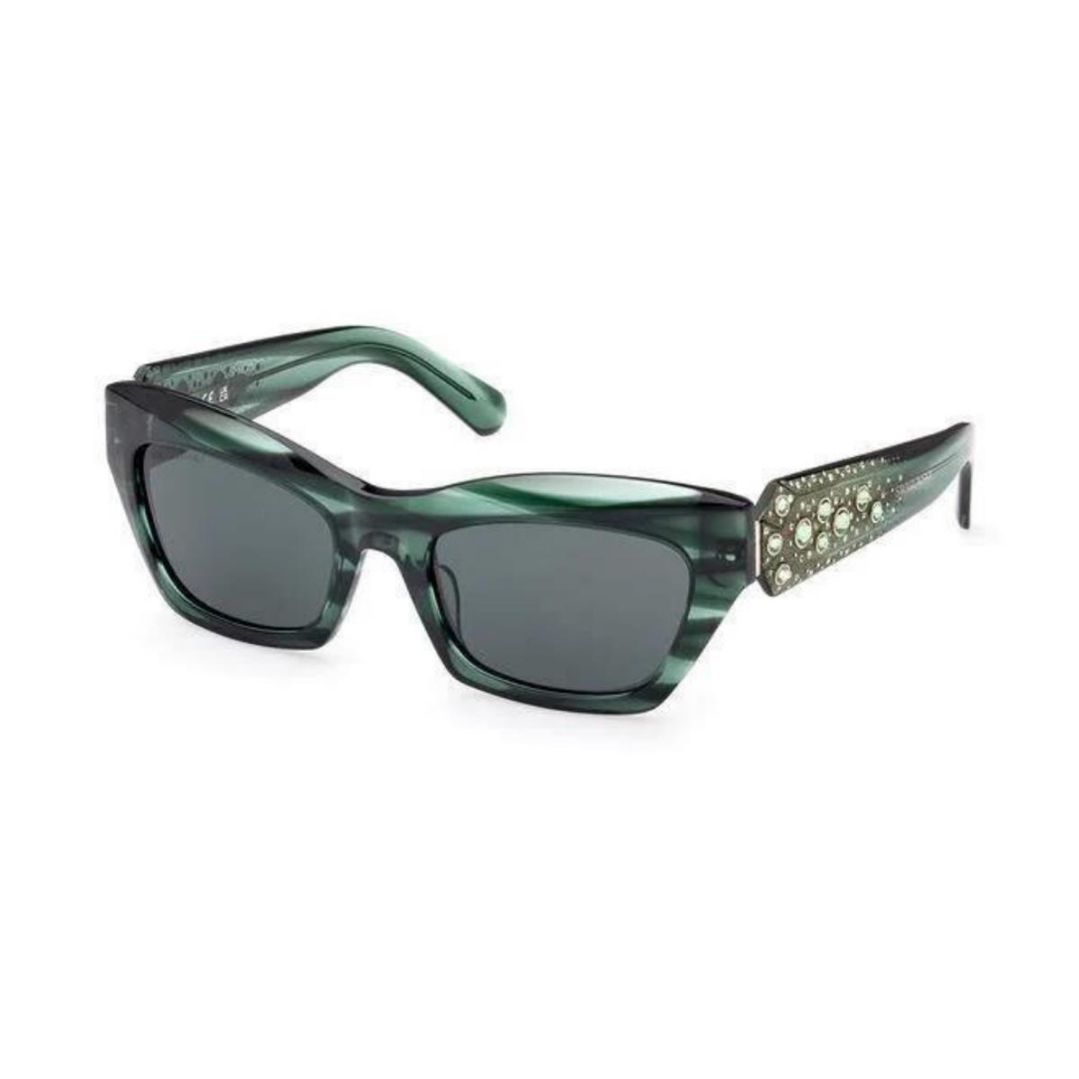Swarovski Sk 0381 Cat Eye Yeşil Kadın Güneş Gözlüğü