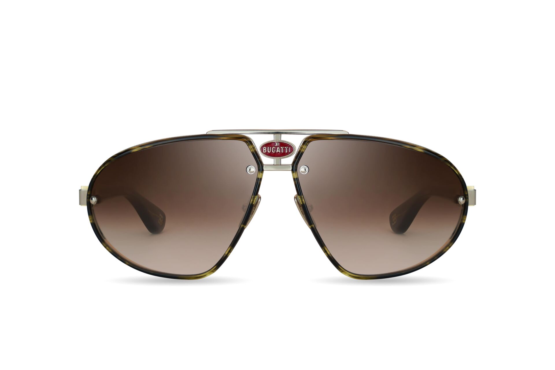 Bugatti 10 10-DT/WG Titanyum Kahverengi Erkek Güneş Gözlüğü