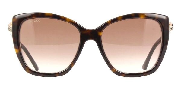 Jimmy Choo Rose/S Leopar Kelebek Kadın Güneş Gözlüğü