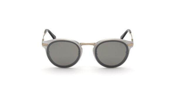 Omega Om 0029 Gri Yuvarlak Erkek Güneş Gözlüğü