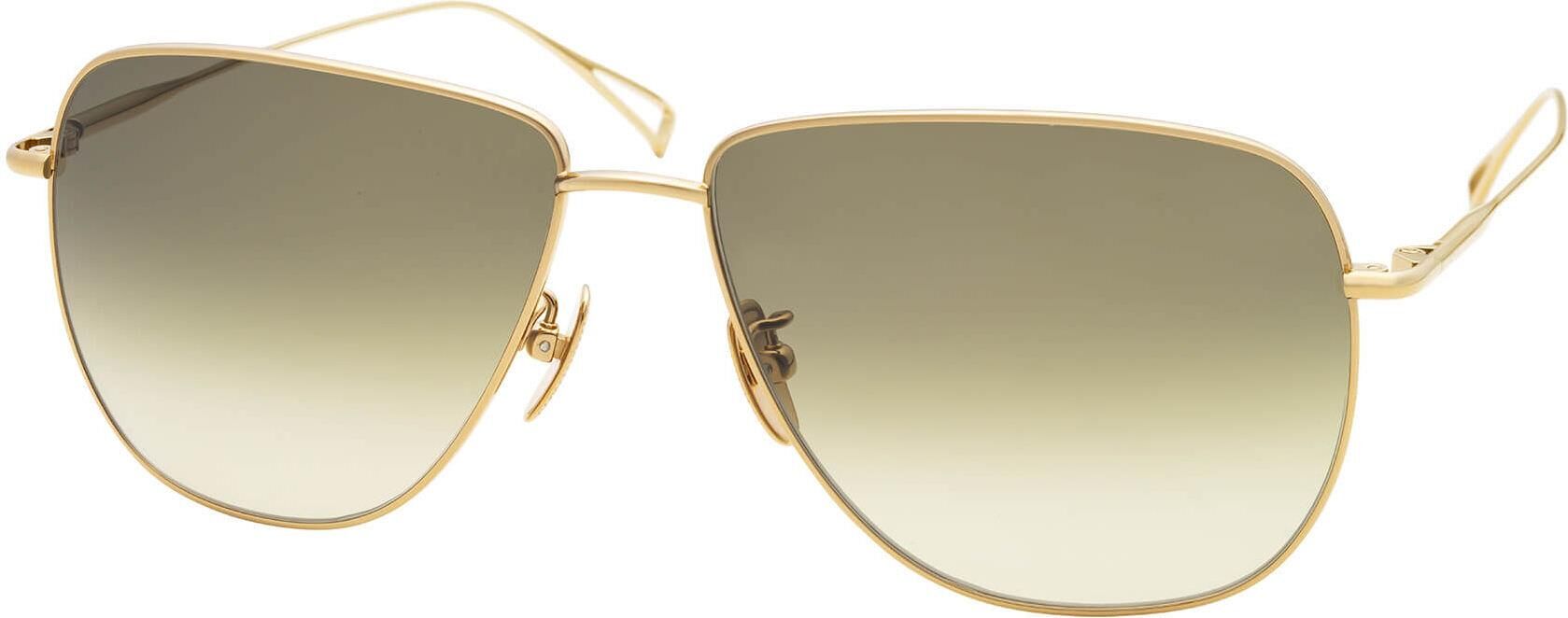 Eque.M Ranbu SLG-G Gold Oval Unisex Güneş Gözlüğü