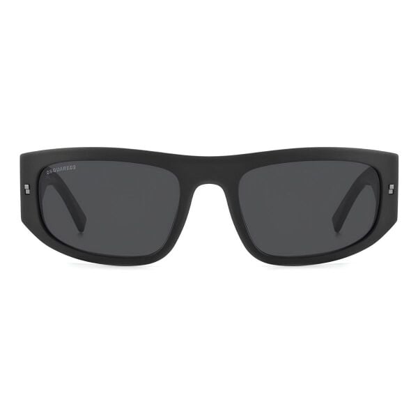 Dsquared2 Icon 0016/S Oval Siyah Unisex Güneş Gözlüğü