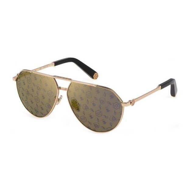 Philipp Plein Spp007M Metal Pilot Unisex Güneş Gözlüğü