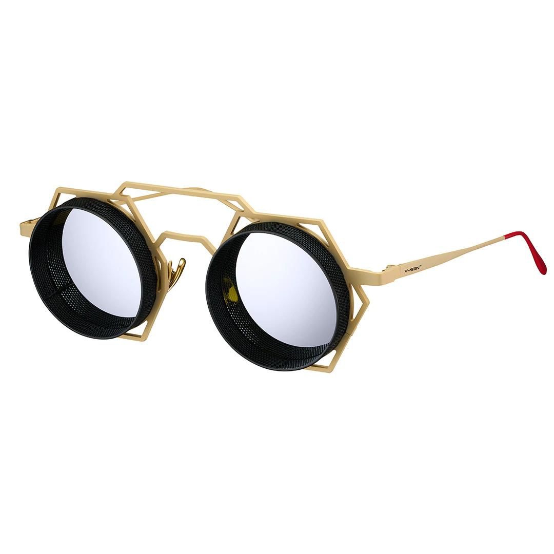 Vysen Nıkky NK-1 Siyah Metal Yuvarlak Unisex Güneş Gözlüğü
