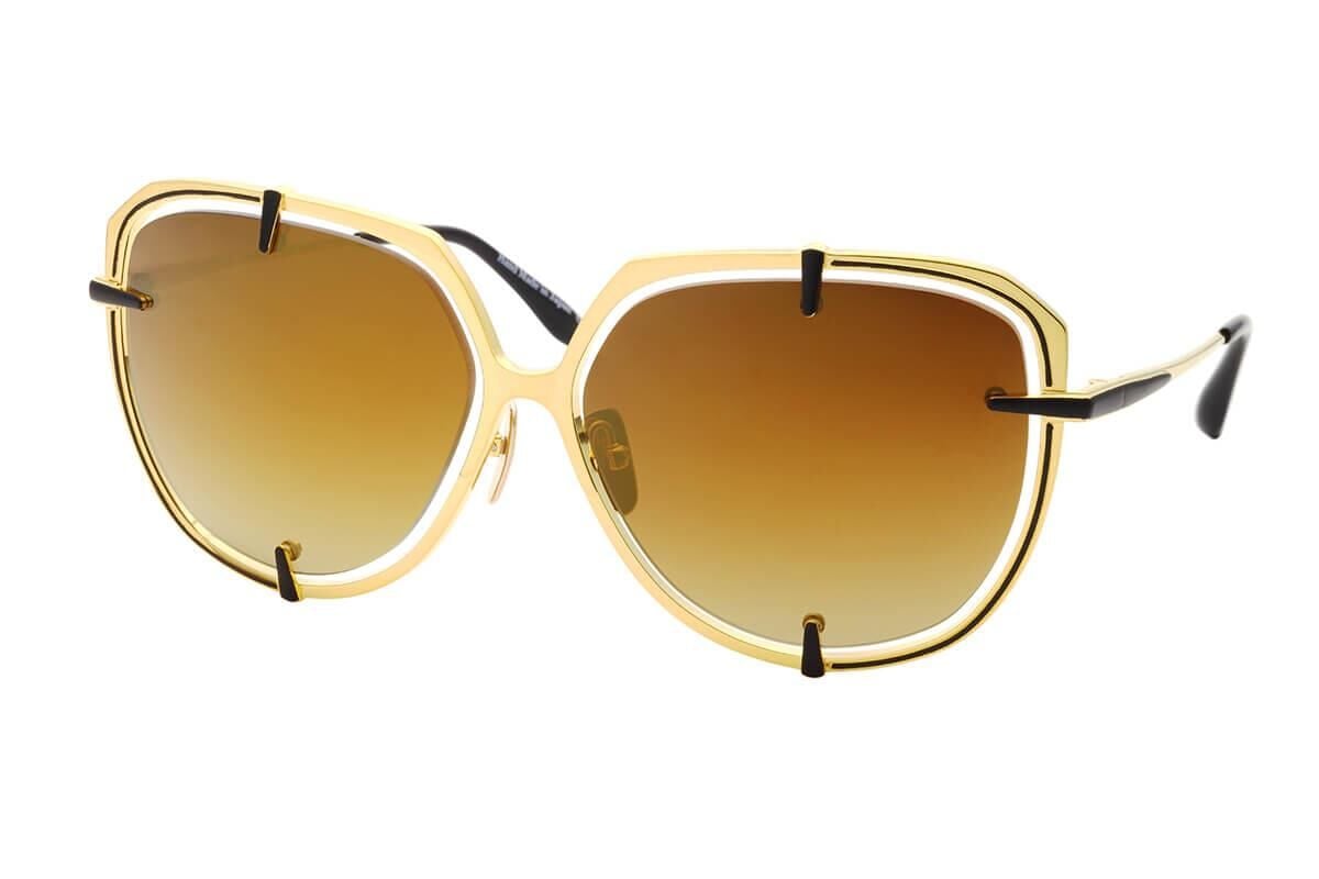 Eque.M Orca SGB Gold Köşeli Titanyum Unisex Güneş Gözlüğü