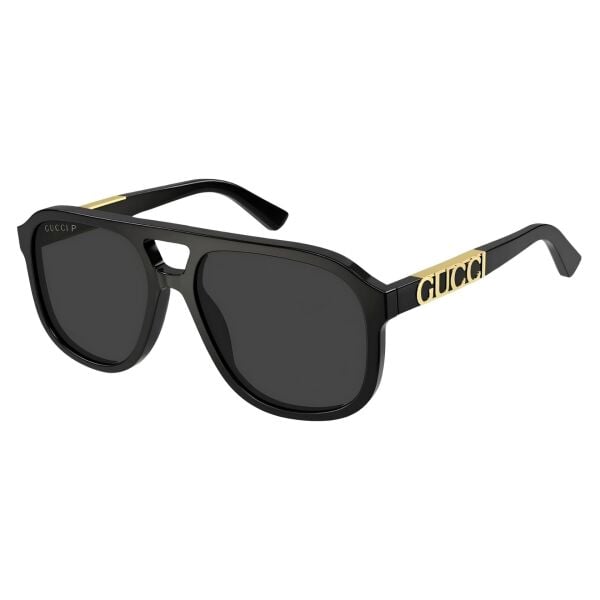 Gucci Gg1188s 001 Siyah Pilot Unisex Güneş Gözlüğü