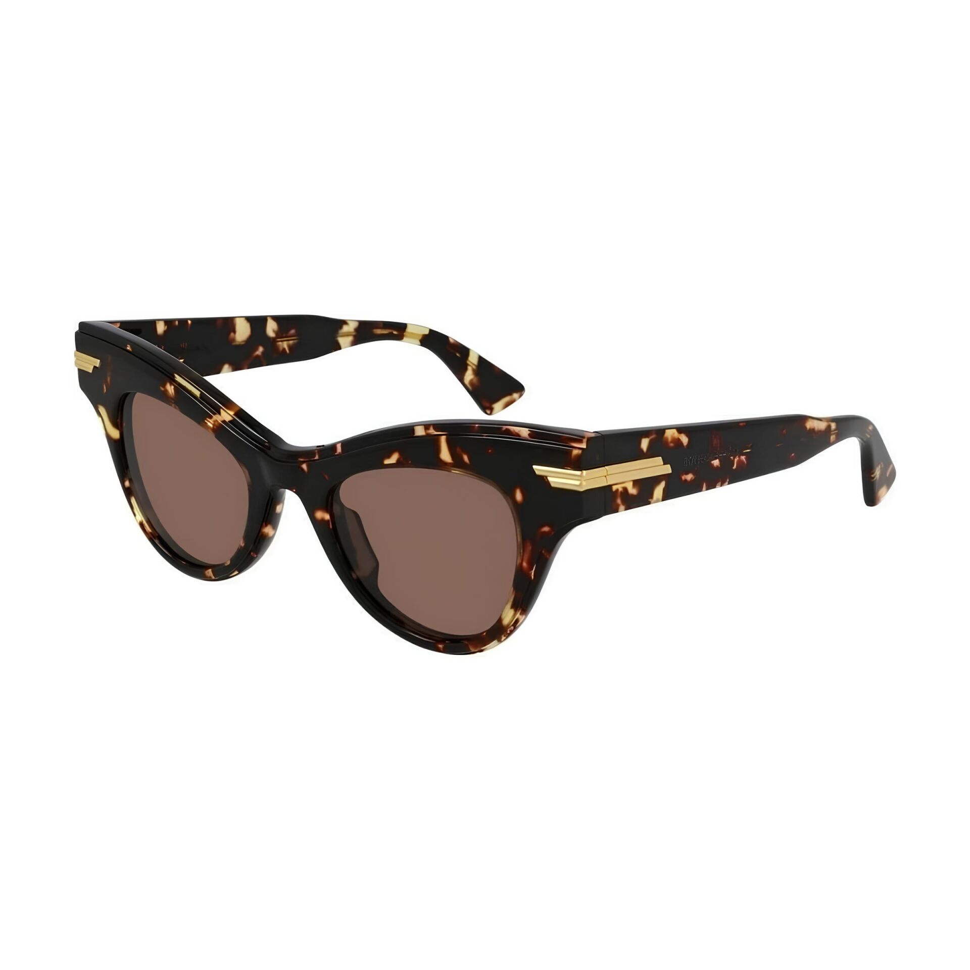 Bottega Veneta Cat Eye Leopar Kadın Güneş Gözlüğü