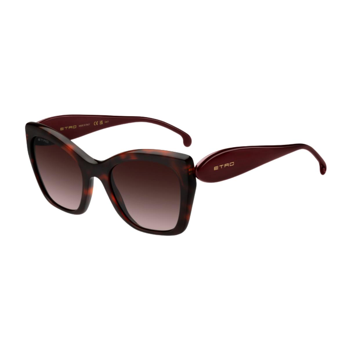Etro 0084/S Bordo Leopar Kadın Güneş Gözlüğü