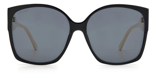 Jimmy Choo Noemi/S Kelebek Siyah Beyaz Kadın Güneş Gözlüğü