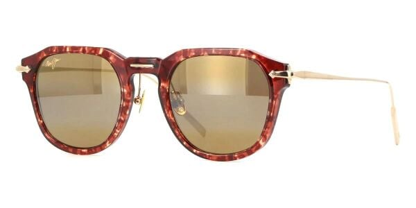 Maui Jim MJ 0837S Kırmızı Yuvarlak Erkek Güneş Gözlüğü