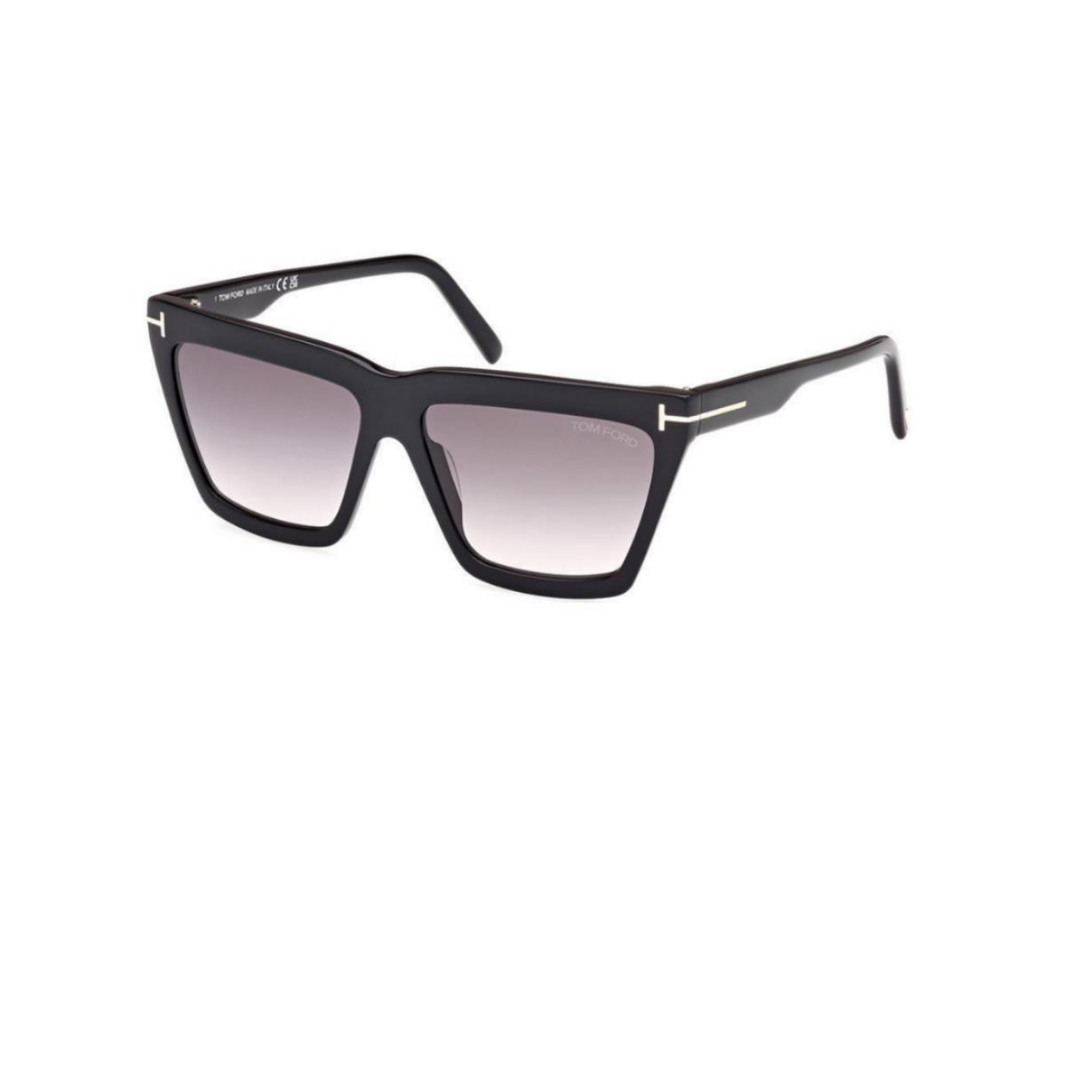 Tom Ford TF1110/S Kare Siyah Erkek Güneş Gözlüğü