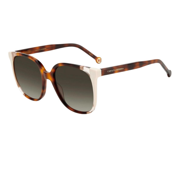 Carolina Herrera Ch 0062/S Leopar Yuvarlak Kadın Güneş Gözlüğü