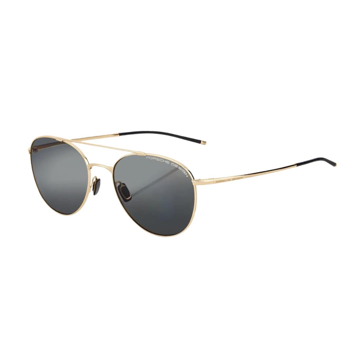 Porsche Design P8947 Gold Yuvarlak Erkek Güneş Gözlüğü