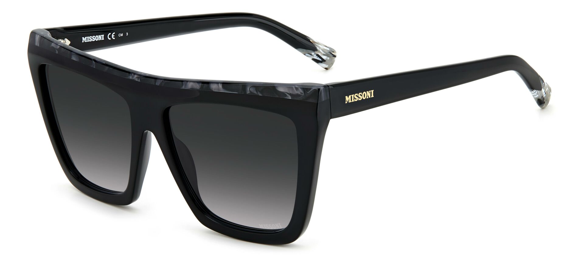 Missoni Mis 0087/N/S Siyah Kare Kemik Kadın Güneş Gözlüğü