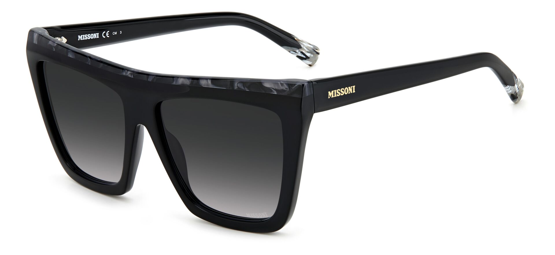 Missoni Mis 0087/N/S Siyah Kare Kemik Kadın Güneş Gözlüğü