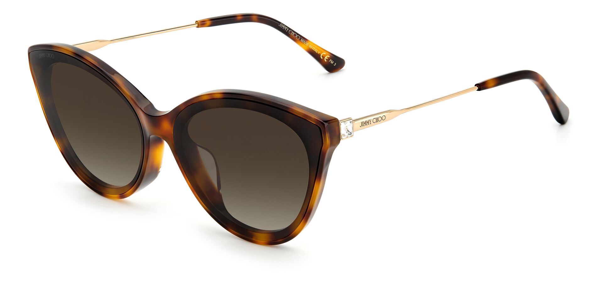 Jimmy Choo Vic/F/SK Leopar Cat Eye Kadın Güneş Gözlüğü