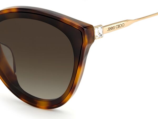 Jimmy Choo Vic/F/SK Leopar Cat Eye Kadın Güneş Gözlüğü