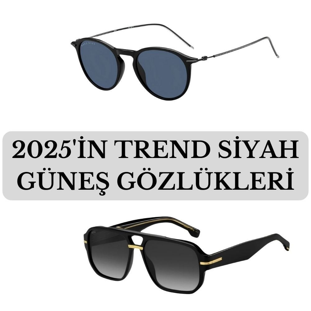 2025'in En Çok Tercih Edilen Siyah Gözlük Modelleri