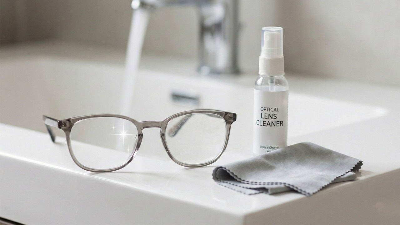 Gözlük Camı Nasıl Temizlenir?