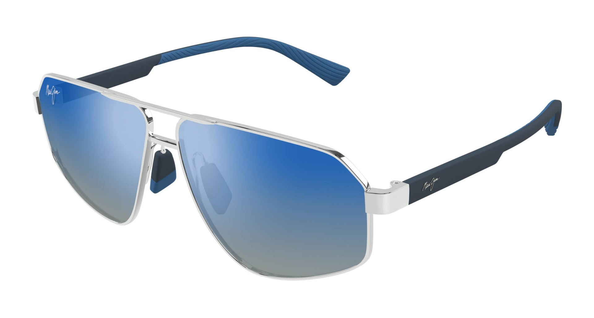 Maui Jim Mj 0620S Silver Geometrik Polarize Unisex Güneş Gözlüğü
